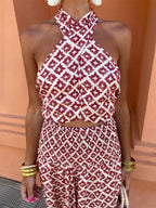 Rosie | Set with Ruffled Skirt