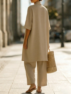 Alice | Three-Piece Linen Set