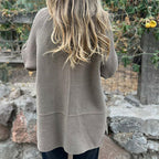 Lunelora - Manteau Mi-Long Élégant à Double Boutonnage